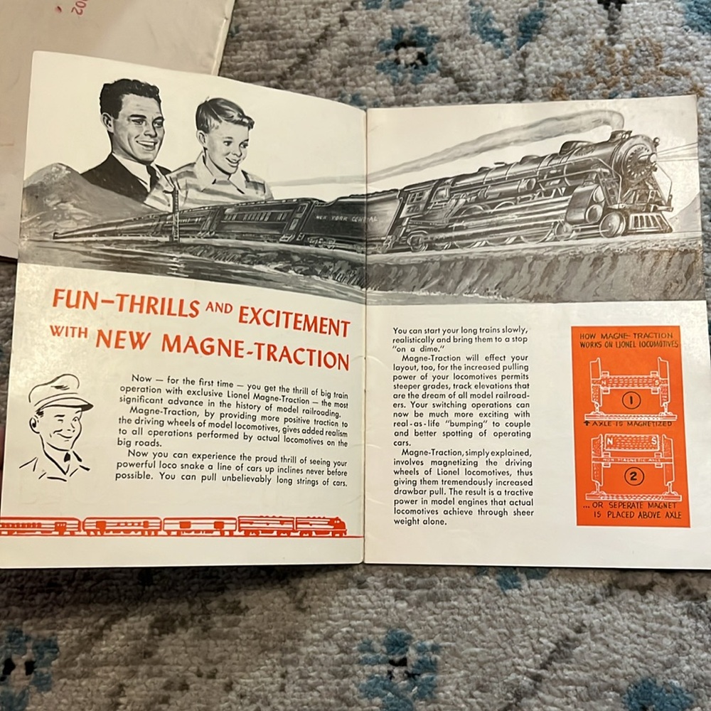 Vintage Train Instruction Books Collection 1950s Lionel & Gilbert American Flyer - Picture 14 of 16